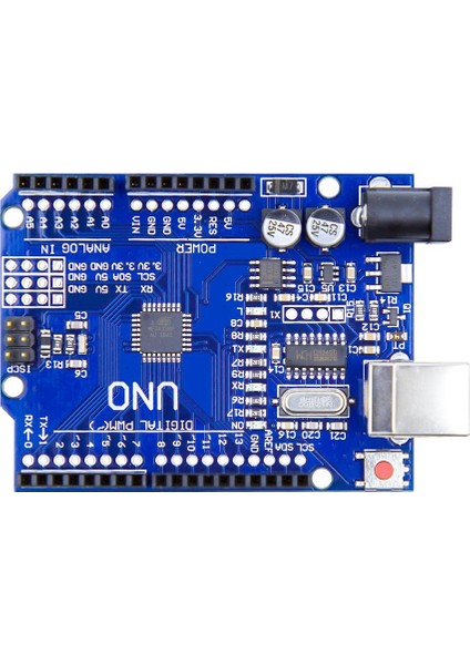 Uno R3 Geliştirilmiş CH340 Chip - Klon (Usb Kablo Dahil)