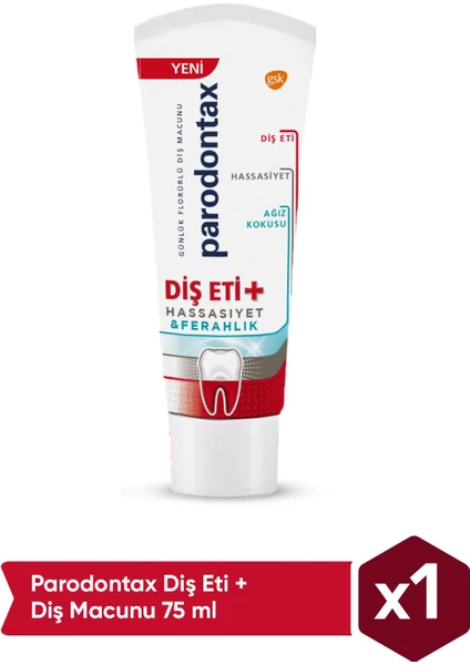 Diş Eti + Hassasiyet & Ferahlık Diş Macunu 75ml​