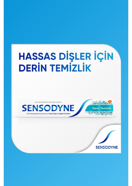 Derin Temizlik Diş Macunu 75ml x 2'li Paket