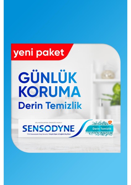 Derin Temizlik Diş Macunu 75ml x 2'li Paket