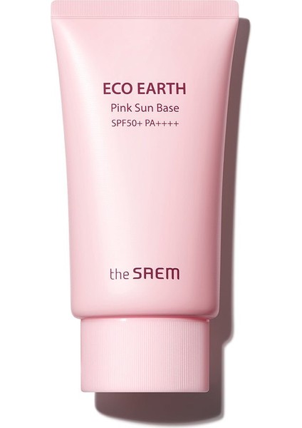 2'li - Güneş Kremi - Eco Earth Pink Sun Base Spf 50+ Pa++++