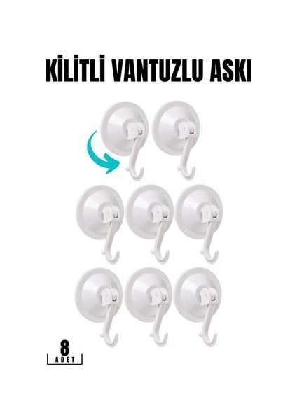 Transformacion Vantuzlu Askı 5.5 cm 8 Li Paket 718726