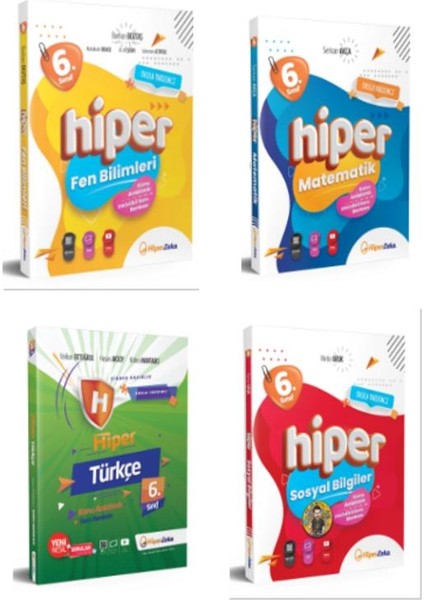 Hiper Zeka Yayınları 6. Sınıf Set