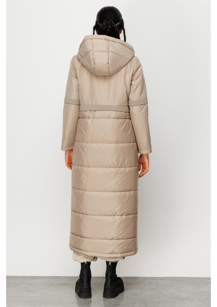 Klasik İçi Dolgulu Özel Kumaşlı Manto Kaban-Taş fırsatları