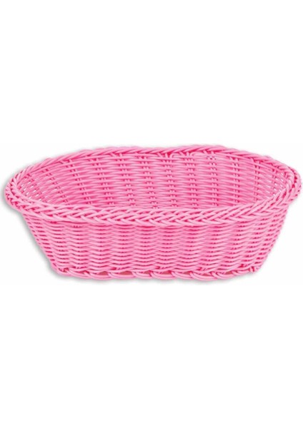 Ekmek Servis Sepeti 24X17X7 CM PEMBE