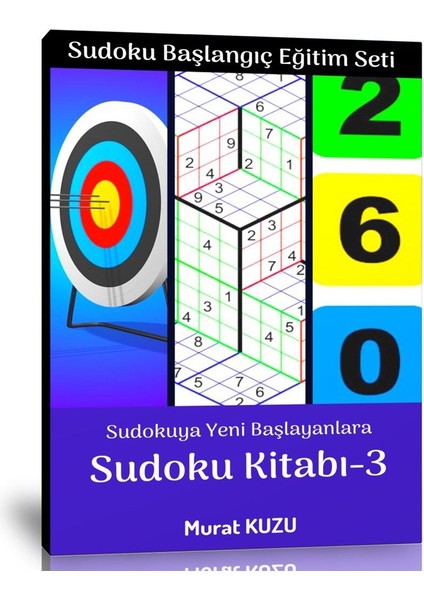 Sudoku Başlangıç Eğitim Seti Üçüncü Kitap