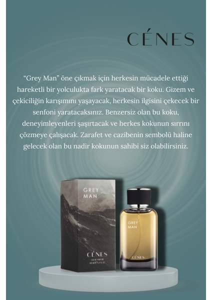 Grey Man Erkek Edp 100ML- Parfüm