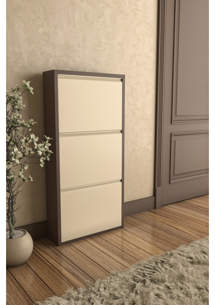 3'lü Metal Ayakkabılık