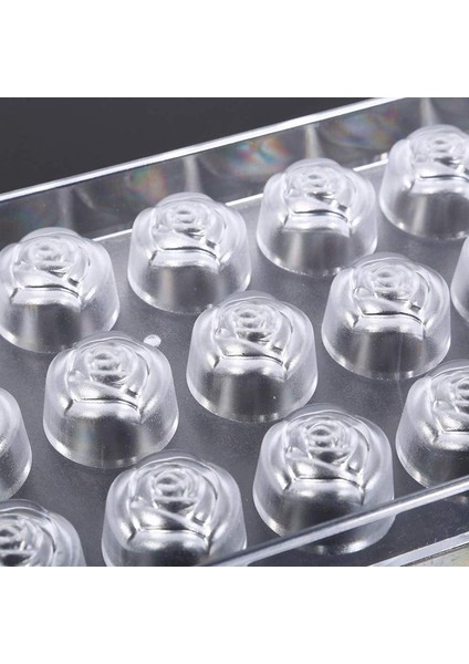 Polikarbon Kek Çikolata Kalıbı Gül Desenli fırsatları