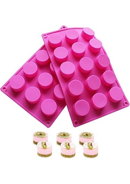 Silindir Sabun, Jöle, Puding, Çikolata , Dondurma Kek Kalıbı