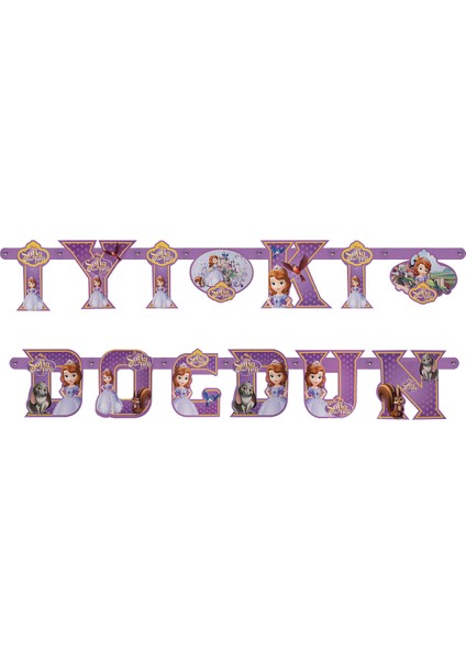 İyi ki Doğdun Sofia Logolu Banner