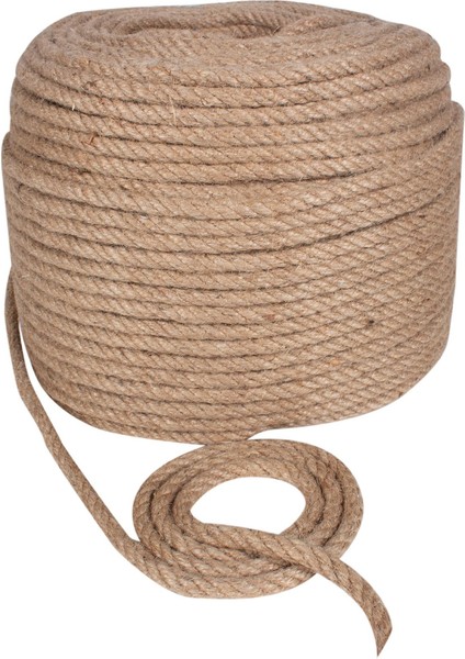 Jut Çuval Halat İp Kordon 8 mm 20 metre