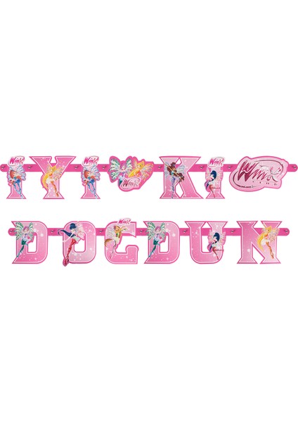 İyi ki Doğdun Winxyx Logolu Banner