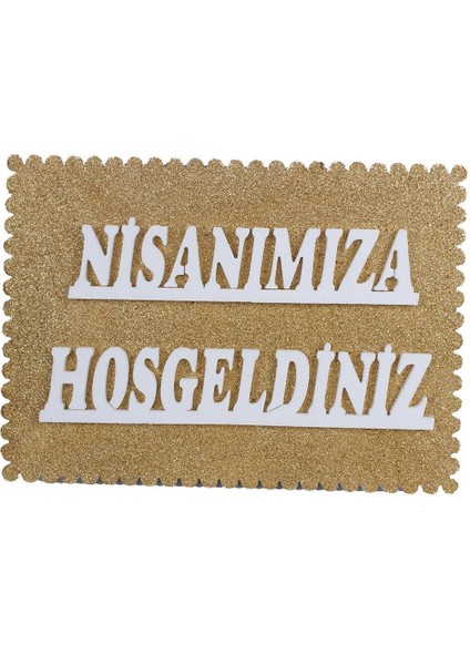 Nişanımıza Hoşgeldiniz Köpüklü Strafor Yazı fiyatları
