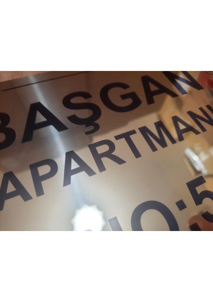 Apartman Isim Tabelası Apartman Tabelası Apartman Girişi Isimliği