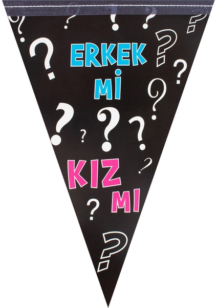 Kız mı? Erkek mi? Bayb Shower Flaması fiyatları