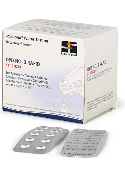 Dpd No:3 Rapid (250TABLET)