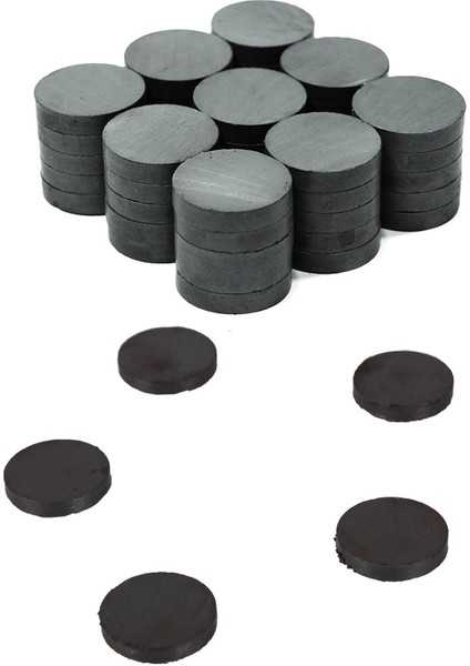Magnet Mıknatıs 17 mm 50 Adet