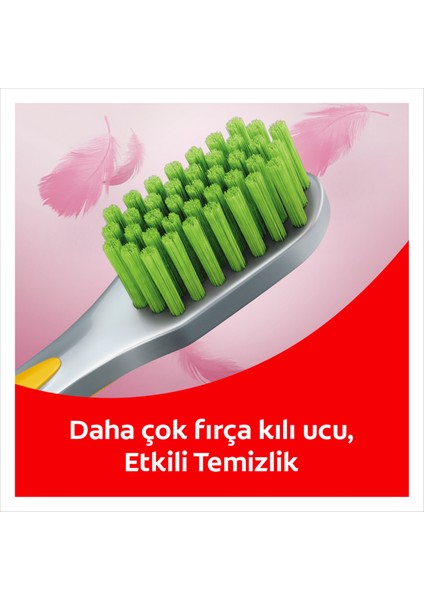 Ultra Soft Diş Etleri için Nazik Temizlik Yumuşak Diş Fırçası + Fırça Kabı Hediye