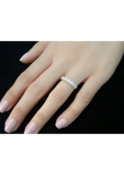 Pırlanta Taşlı 7 Çiçekli Yüzük 0404R0264 fırsatları