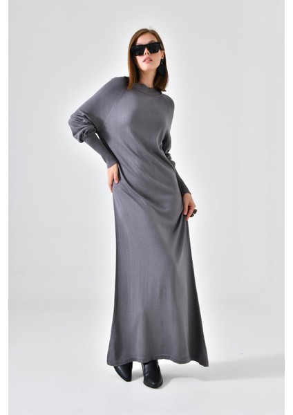 Kadın Düz Basic Tunik Gri 20677 modelleri