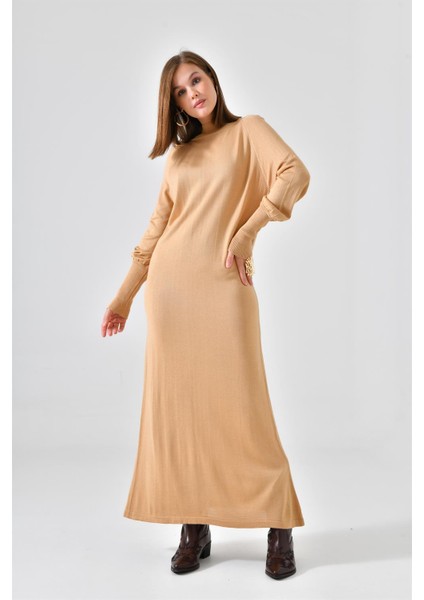 Kadın Düz Basic Tunik Bisküvi 20677