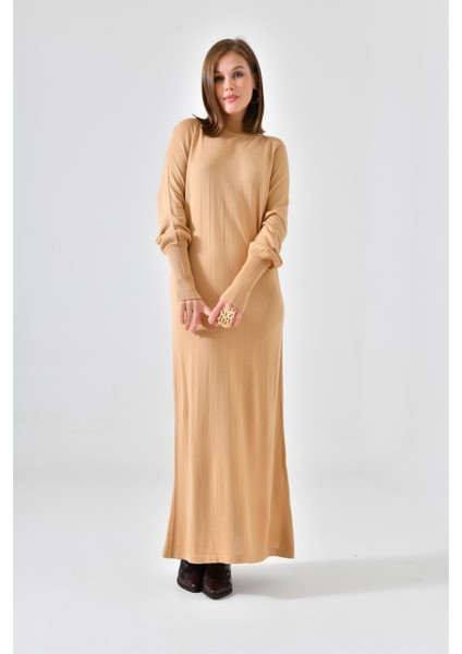 Kadın Düz Basic Tunik Bisküvi 20677