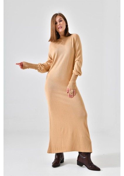 Kadın Düz Basic Tunik Bisküvi 20677