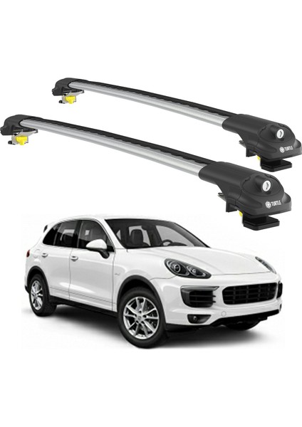 Cayenne (92A-E2) 2011-2018 Turtle Air1 Ara Atkı Gri