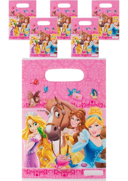 Disney Prenses Baskılı Hediyelik Pls.Çanta 25x16cm 6 Ad