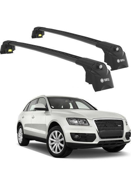 Audı Q5 (8r) 2009-2017 Turtle Air2 Ara Atkı Siyah