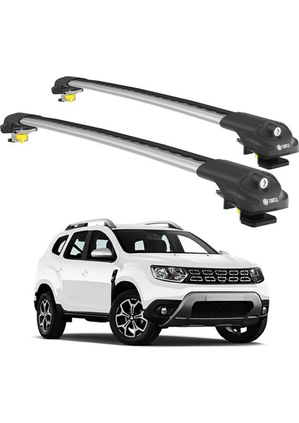Dacia Duster (Hm) 2018-2022 Turtle Air1 Ara Atkı Gri