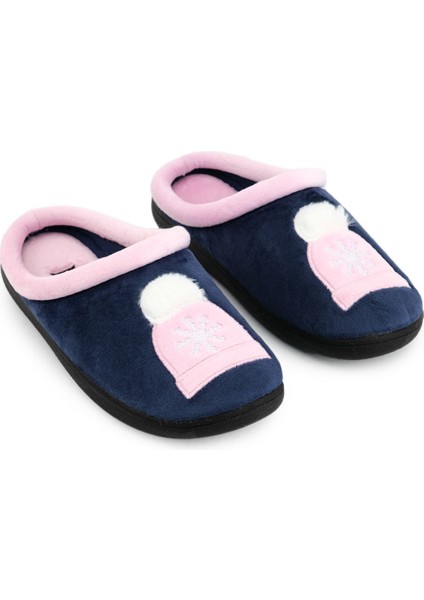 Kışlık Kadın Nakışlı Tasarım Ev Bahçe Gondol Terlik modelleri