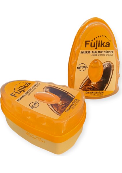 Ayakkabı Parlatıcı Sünger Naturel Tüm Renkler Için 2 Adet