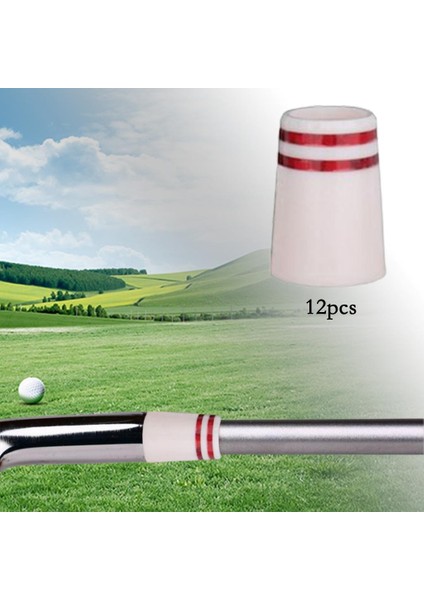 12 Dayanıklı Golf Yüksük Uç Kapakları Golf Aksesuarları Boyutu. 370 Ucu (Yurt Dışından)