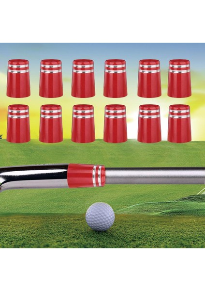 12 Dayanıklı Golf Yüksük Uç Kapakları Golf Aksesuarları Boyutu. 370 Irmızı (Yurt Dışından) modelleri