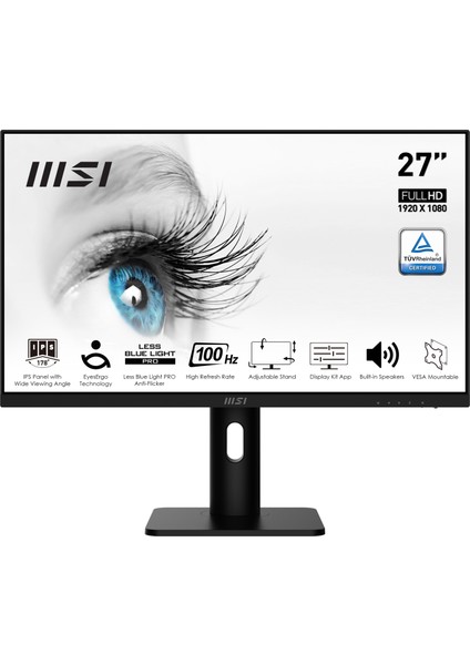 27" PRO MP273AP 1920x1080 (FHD) FLAT IPS 100HZ 1MS FREESYNC PIVOT MONITOR