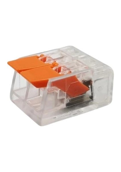 2 Pinli Kilitli Klemens-Turuncu