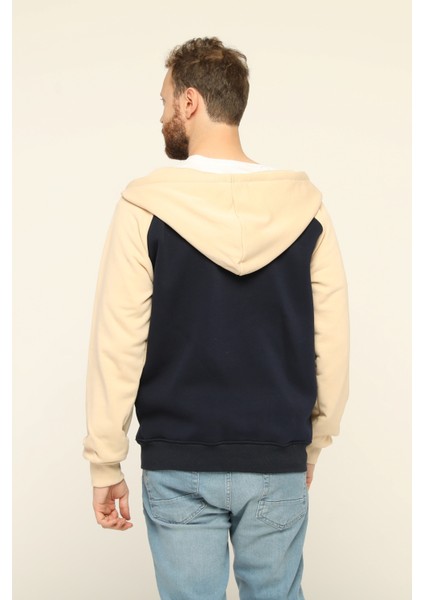 Owut Collection Kapşonlu Baskılı Kanguru Cepli Sweatshirt