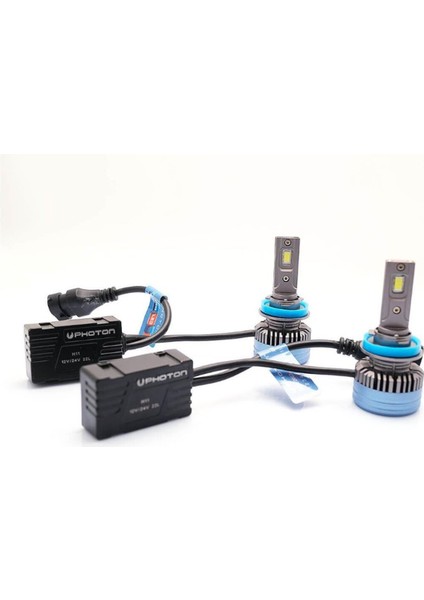 Milestone (+5 plus) H11 LED Xenon 1 yıl yetkili firma garantili T10 park ampulu hediyeli..