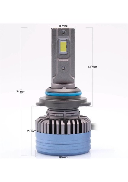 Milestone (+5 plus) H11 LED Xenon 1 yıl yetkili firma garantili T10 park ampulu hediyeli..