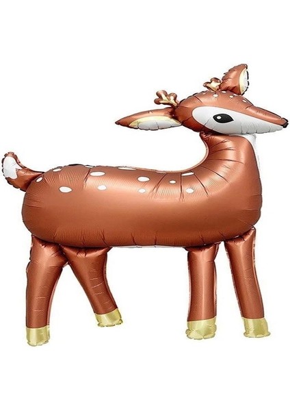 Yılbaşı Büyük Geyik Folyo Balon