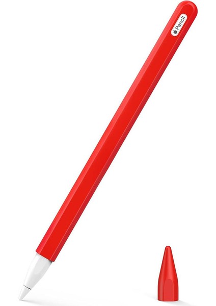 Apple Pencil (2. Nesil) Uyumlu Kılıf Renkli Mat Silikon Koruyucu