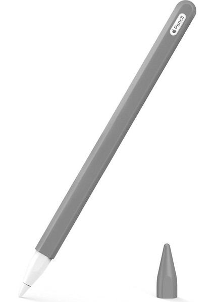 Apple Pencil (2. Nesil) Uyumlu Kılıf Renkli Mat Silikon Koruyucu