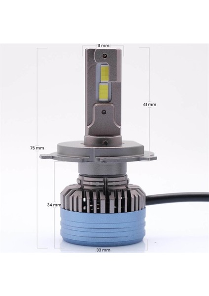 Milestone H4 LED Xenon