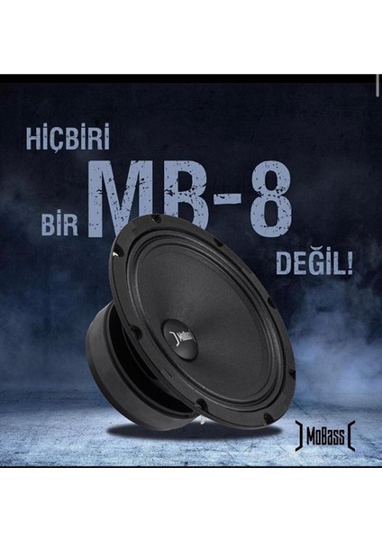 Mb-8 20CM Midrange Hoparlör Takımı