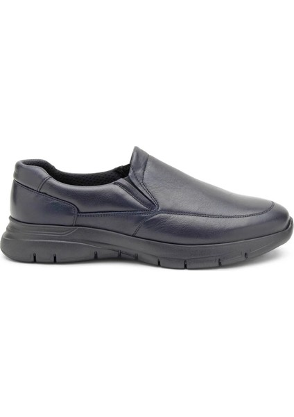 Erkek Oxford Ayakkabı 09L7 Frau Surf Leather Nero