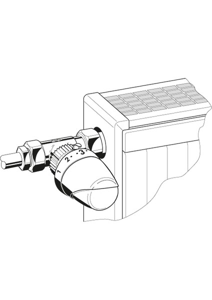 Resideo Termostatik Radyatör Vana Gövdesi DN20 - V2000DUB20