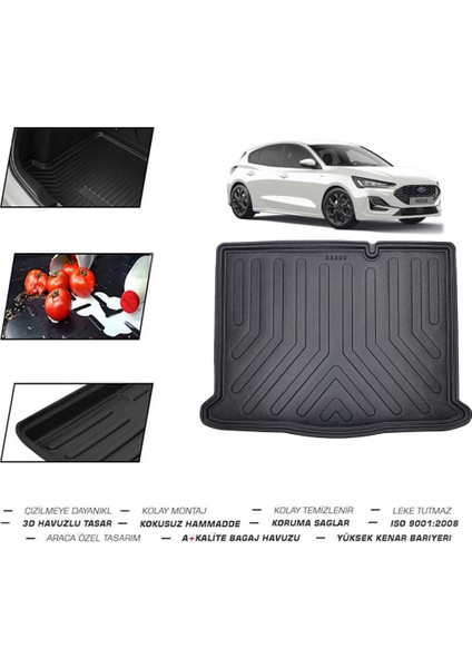 Ford Focus Hb Ince Stepne 2019 Model Bagaj Havuzu