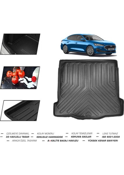 Ford Focus Sedan Ince Stepne 2022 Model Bagaj Havuzu fiyatları